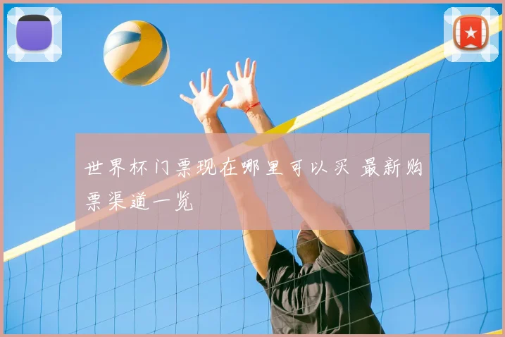 世界杯门票现在哪里可以买 最新购票渠道一览